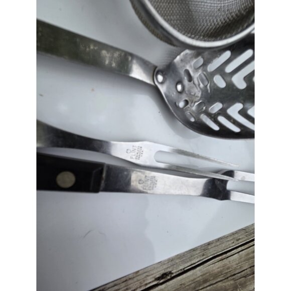 Vintage Set 7 Ekco Stainless Vanadium Flint Arrow Kitchen Utensil USA - Picture 10 of 11